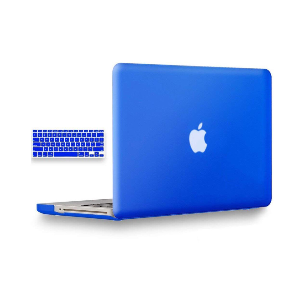Rubberized Hard Case For Macbook Pro 15 Inch With Cd-Rom Model A1286 Shell Cover With Silicone Keyboard Cover For Apple Macbook Pro 15" 609808278699