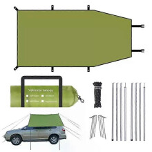 Outdoor Camping Car Tent Heavy Duty Sun Shade Awning Roof Tent Waterproof Tailgate Canopy For SUV External