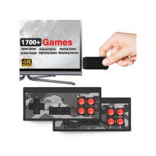 Wireless Handheld TV Video Game Console Build In 1700 NES 8 Bit HDMI-compatible Retro Game Console Dual Gamepad