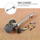 Bass Drum Spurs Ρυθμιζόμενα πόδια βάσης τυμπάνου μπάσων Αντισκωρι 2