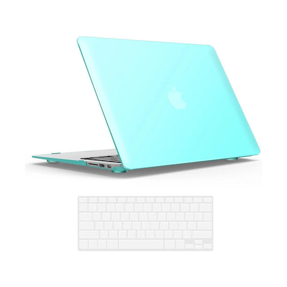 Compatible With Old Version Macbook Air 13 Inch Case (2017-2010 Release) Model: A1466 / A1369, Plastic Hard Shell Case With Keyboard For Apple Mac Air 609808280562