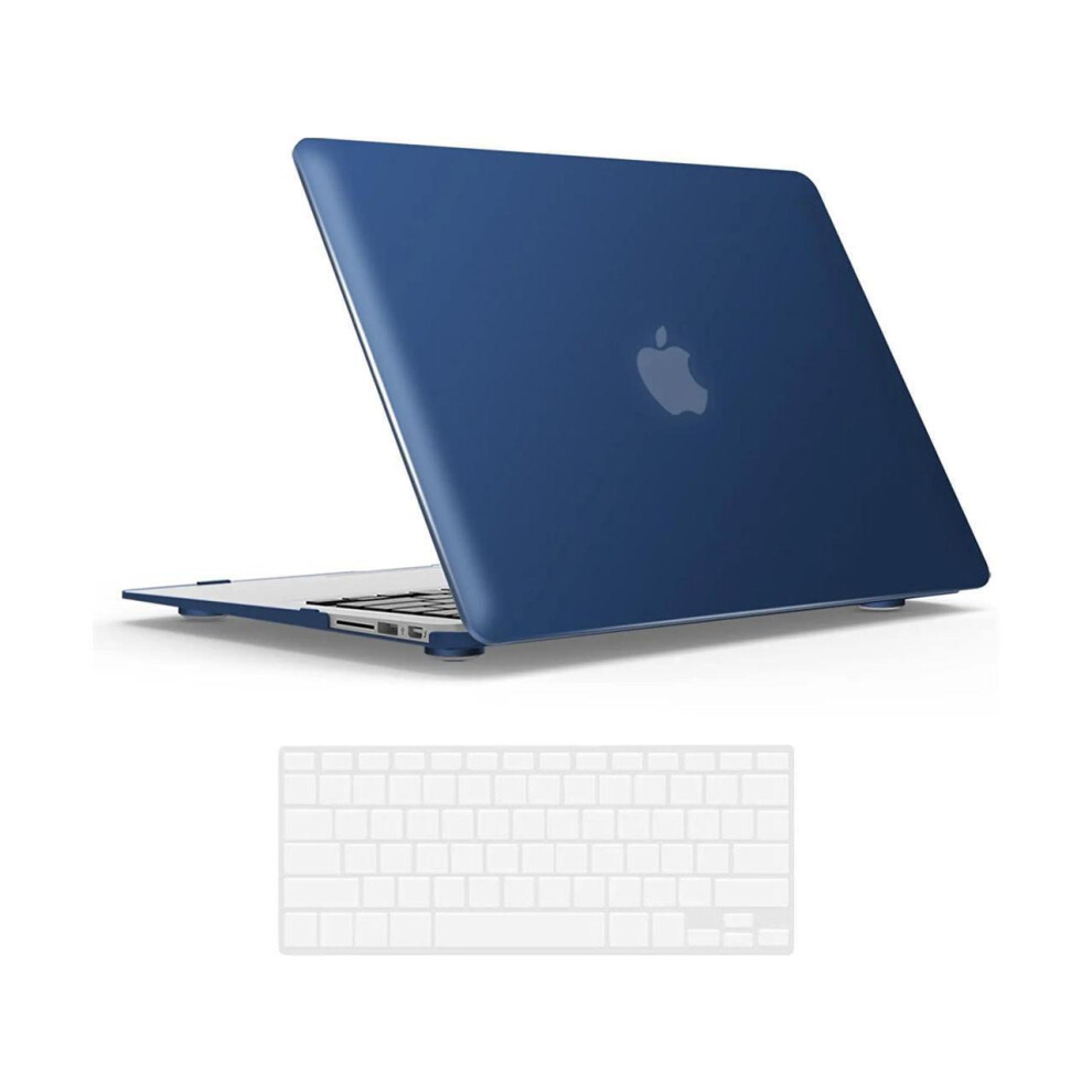 Compatible With Old Version Macbook Air 13 Inch Case (2017-2010 Release) Model: A1466 / A1369, Plastic Hard Shell Case With Keyboard For Apple Mac Air 609808280593