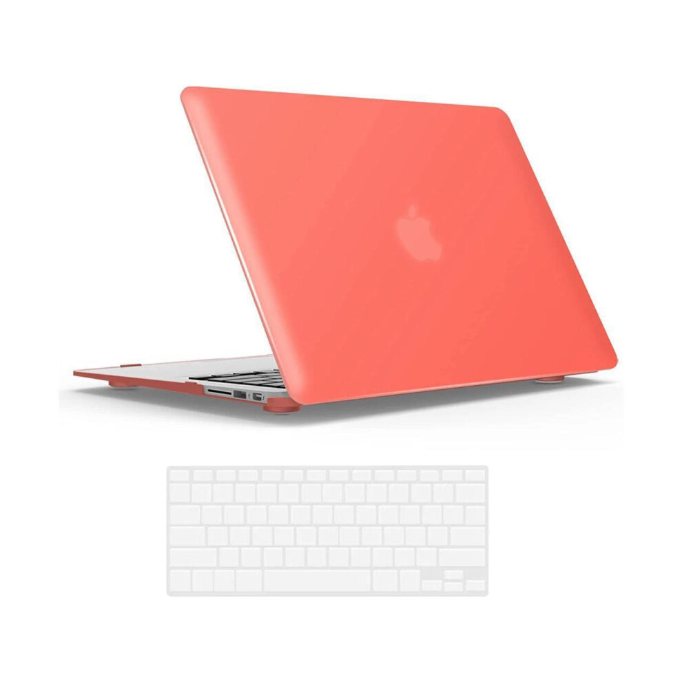 Compatible With Old Version Macbook Air 13 Inch Case (2017-2010 Release) Model: A1466 / A1369, Plastic Hard Shell Case With Keyboard For Apple Mac Air 609808280609