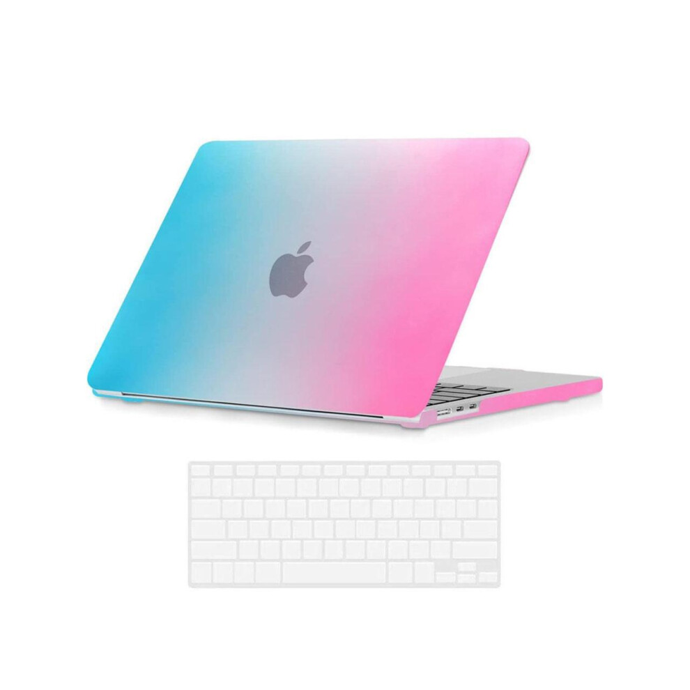 Compatible With Old Version Macbook Air 13 Inch Case (2017-2010 Release) Model: A1466 / A1369, Plastic Hard Shell Case With Keyboard For Apple Mac Air 609808280647