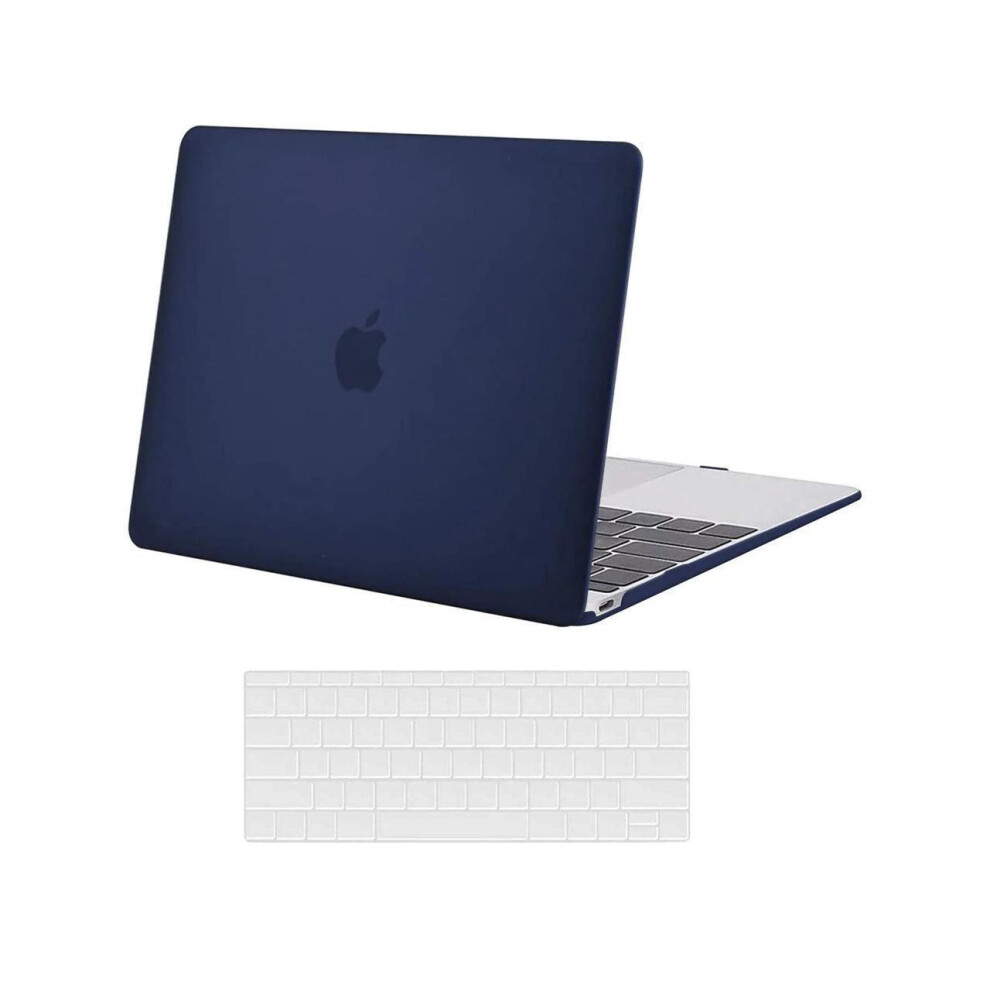 Compatible With Macbook 12 Inch Case With Retina Display Model: A1534, Release 2017 2016 2015, Plastic Hard Shell Case With Keyboard Cover Skin 609808280692