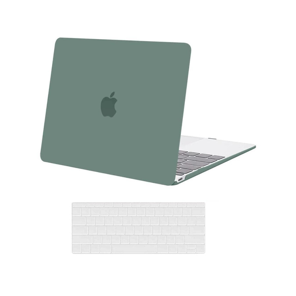 Compatible With Macbook 12 Inch Case With Retina Display Model: A1534, Release 2017 2016 2015, Plastic Hard Shell Case With Keyboard Cover Skin 609808280685