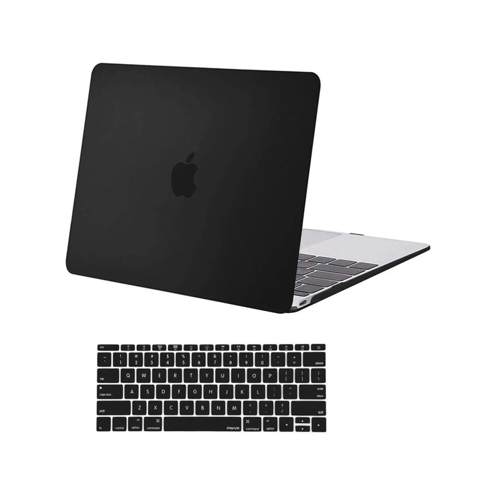 Compatible With Macbook 12 Inch Case With Retina Display Model: A1534, Release 2017 2016 2015, Plastic Hard Shell Case With Keyboard Cover Skin 609808280654