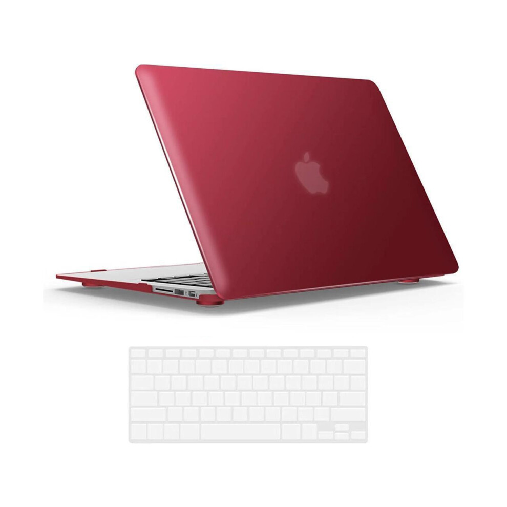 Compatible With Old Version Macbook Air 13 Inch Case (2017-2010 Release) Model: A1466 / A1369, Plastic Hard Shell Case With Keyboard For Apple Mac Air 609808280623