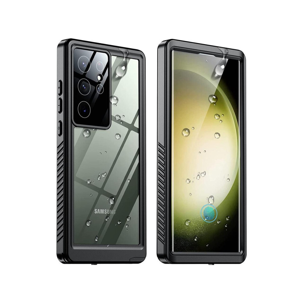 Photos - Case For Samsung Galaxy S23 Ultra  Waterproof, Built-in Screen Protector Protective Shockproof Anti-Scratch Cover for Galaxy