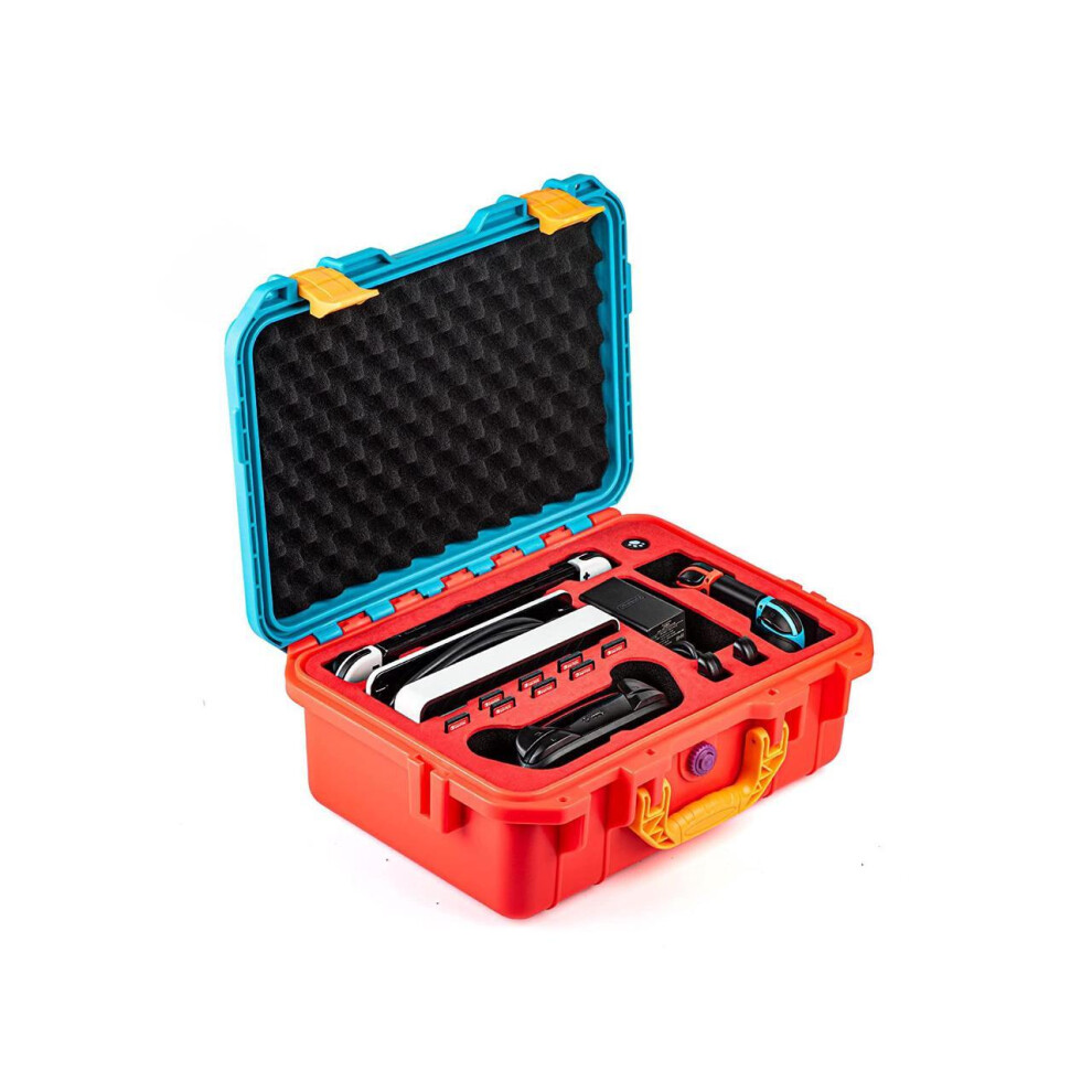 Carrying Case For Nintendo Switch Travel Case ,Professional Deluxe Waterproof Hard Case For Nintendo Switch Oled Console Pro Controller Accessories 609808282122