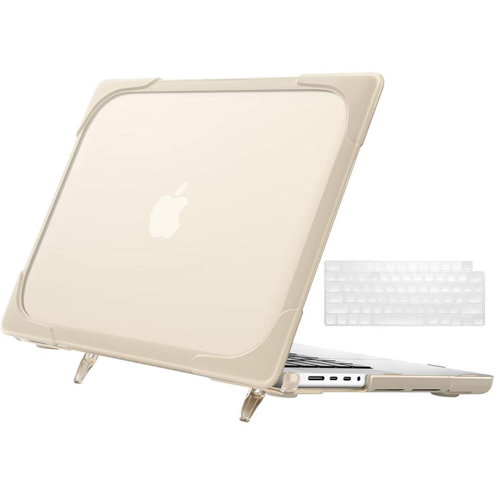 Macbook Pro 14 Inch Case 2023 2022 2021 M2 A2779 A2442 M1 Chip With Touch Id, Hard Protective Cover Shell With Kickstand, Keyboard Skin 609808282580