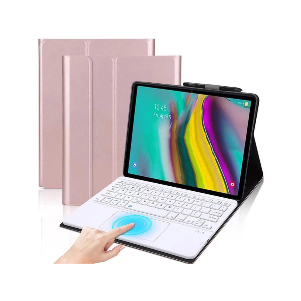 Touchpad Keyboard Case For Xiaomi Redmi Pad 10.61 Inch 2022, Detachable Wireless Keyboard Cover With Trackpad & Pencil Holder 609808282757