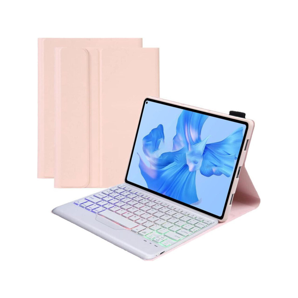 Photos - Other for Computer Keyboard Case for Huawei MatePad 11 , Soft TPU Protective Cover,  Magnetically Detachable Wireless Bl 2021[Tri-Color Backlit]