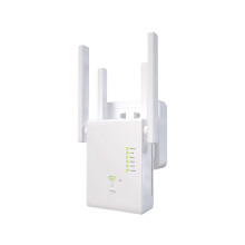 WiFi Extender 1200Mbps WiFi Signal Booster for Home 6000 Sq.ft and 35 Devices, Dual Band 2.4G/5G Outdoor Signal Amplifier with Ethernet Port