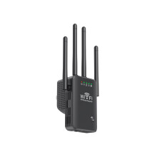 WiFi Extender Signal Booster Long Range, Internet Booster for Home, Wireless Internet Repeater and Signal Amplifier, 5 Modes,1-Tap Setup, Supports Eth