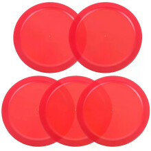 5 stuks hockeyaccessoires, airpucks, toernooitafels, indoor plastic spellen, benodigdheden