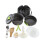 Camping Cookware Mess Kit Backpacking Gear & Hiking Outdoors Bug Out Bag Cooking 3