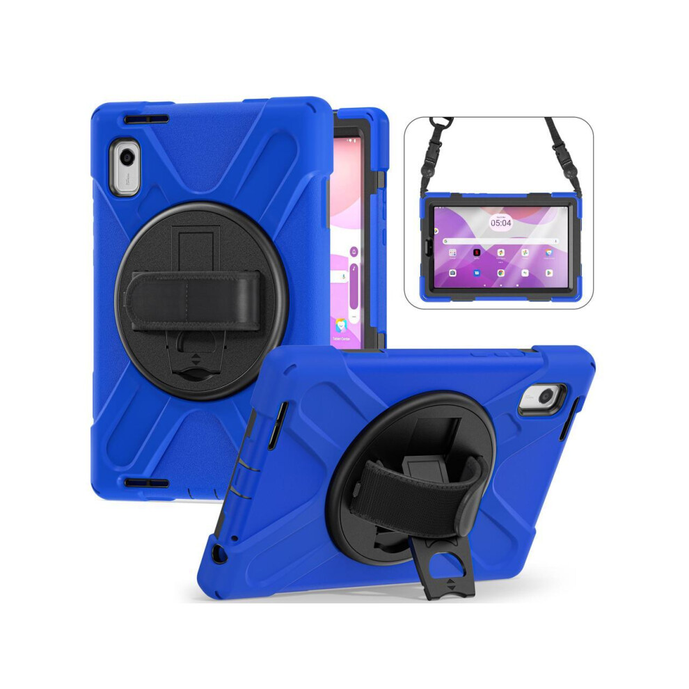Case For Lenovo Tab M9 2023 9 Inch Model Tb310xu / Tb310fu, Military Grade Shockproof Protective Cover With Pencil Holder, 360 Rotatable Stand, Hand 609808285642