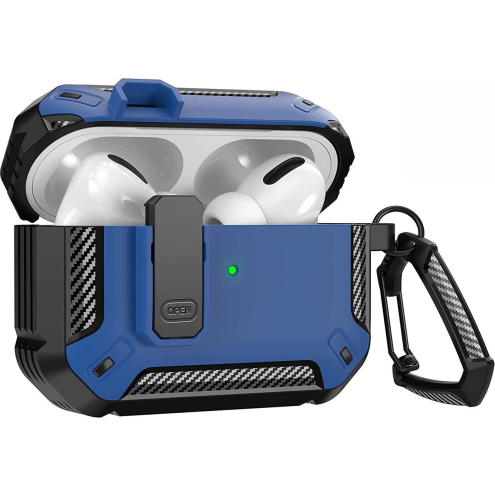 Airpods Pro 2 Case 2022, For Airpods Pro 2Nd Generation Case Cover, Pro2 Protective Case With Lock Gen 2 Military Shockproof Cover With Keychain Comp 609808285956