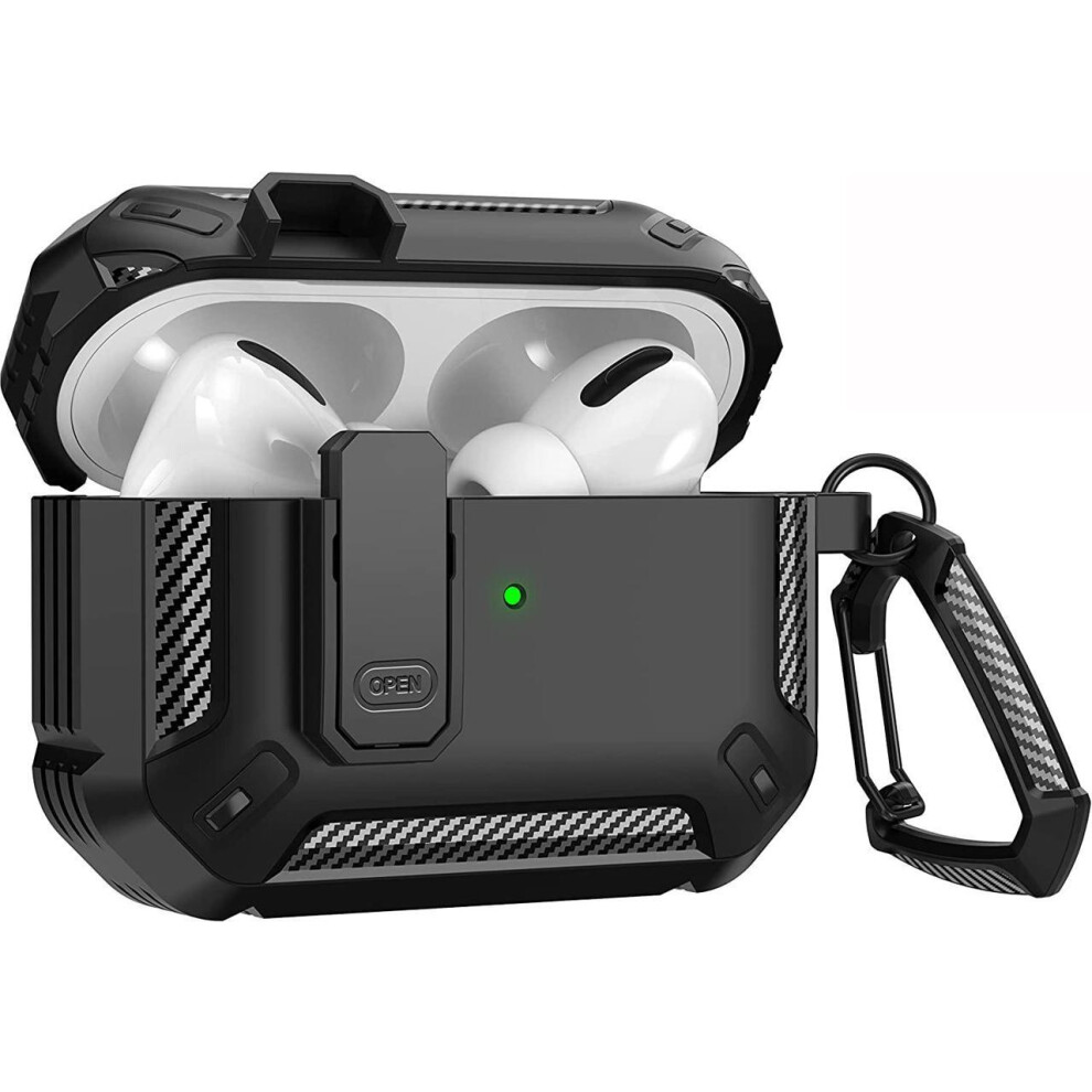 Airpods Pro 2 Case 2022, For Airpods Pro 2Nd Generation Case Cover, Pro2 Protective Case With Lock Gen 2 Military Shockproof Cover With Keychain Comp 609808285949
