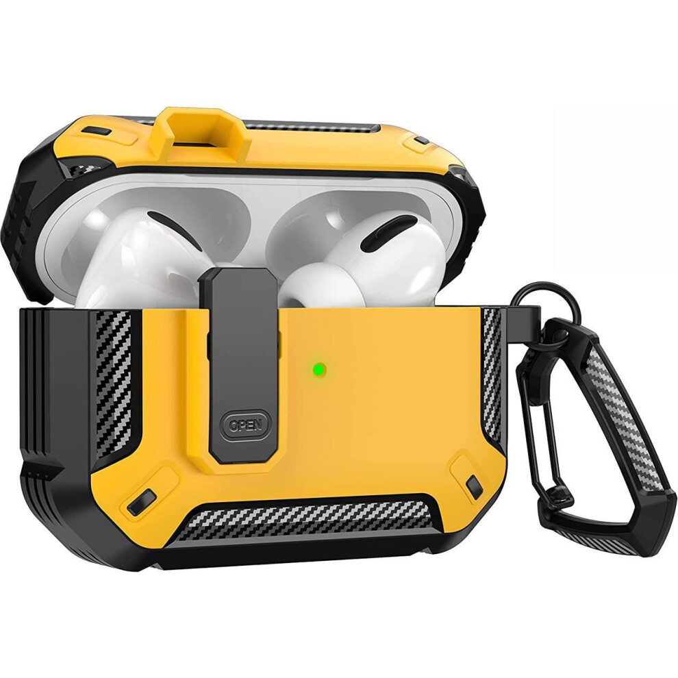 Airpods Pro 2 Case 2022, For Airpods Pro 2Nd Generation Case Cover, Pro2 Protective Case With Lock Gen 2 Military Shockproof Cover With Keychain Comp 609808285987