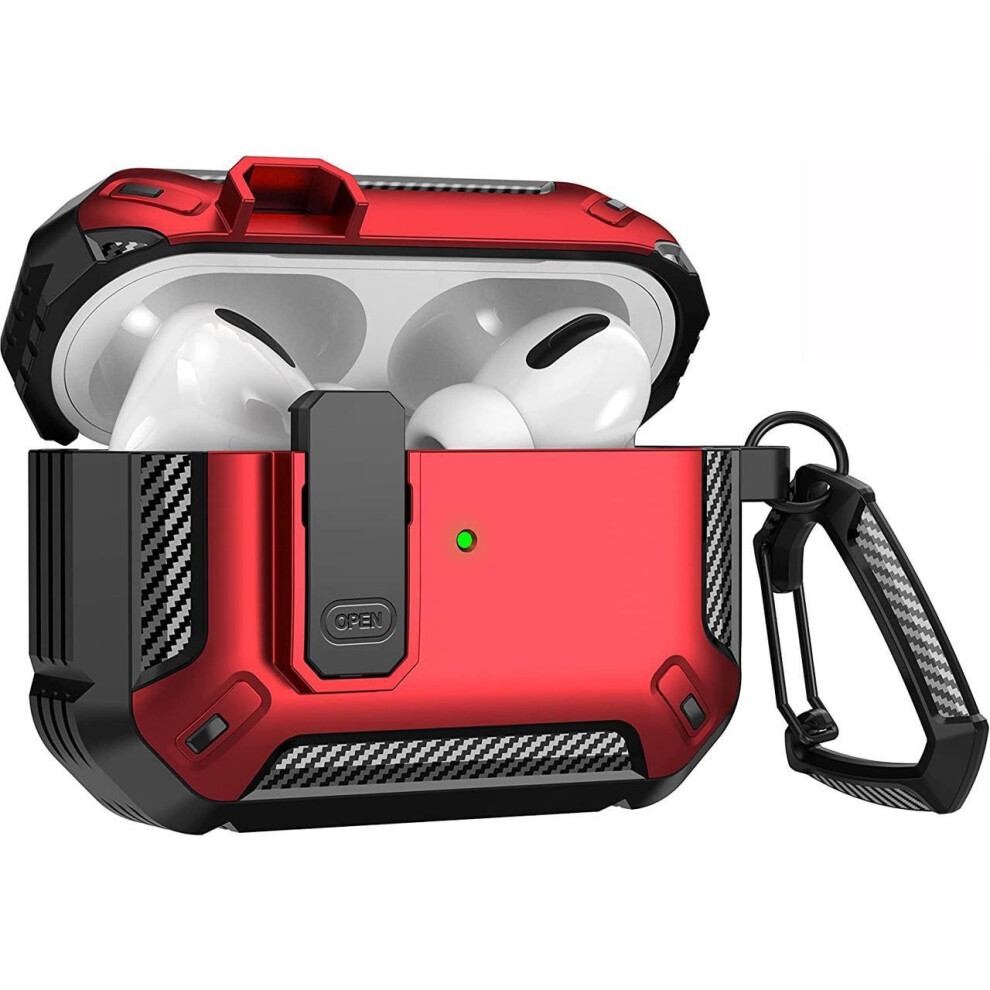 Airpods Pro 2 Case 2022, For Airpods Pro 2Nd Generation Case Cover, Pro2 Protective Case With Lock Gen 2 Military Shockproof Cover With Keychain Comp 609808285970