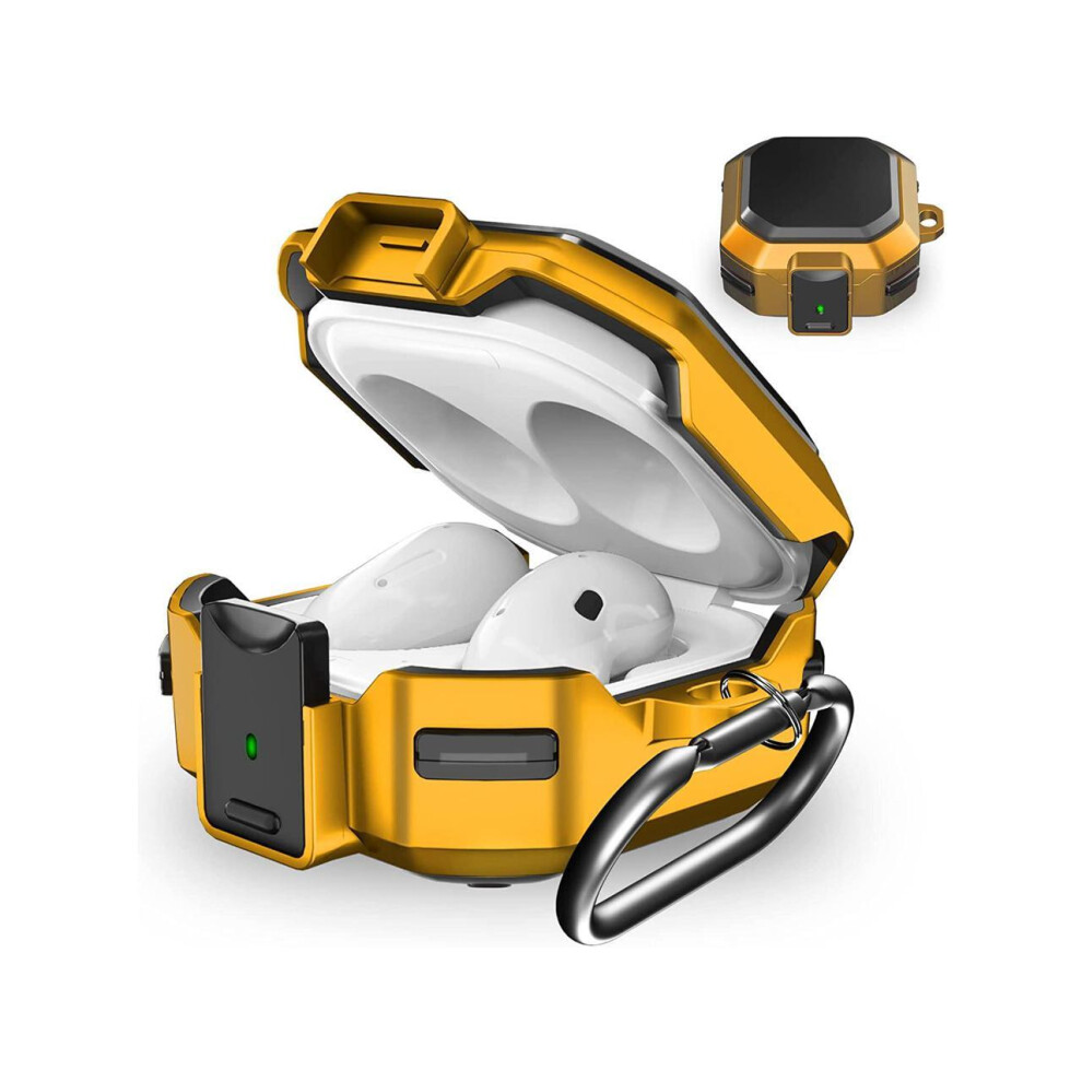 Armor Case Cover With Secure Lock For Samsung Galaxy Buds 2 Pro Case 2022 /Galaxy Buds Pro Case 2021 /Galaxy Buds 2 Case 2021 /Galaxy Buds Live Case 2 609808286465