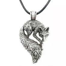 Prívesok slovanskej líšky Zvieratko Viking Náhrdelník šperky Pánske doplnky Goth Jewlery