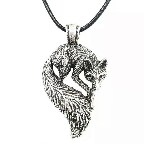 Κρεμαστό κόσμημα Slavic Fox Animal Viking Κοσμήματα Ανδρικά Αξεσου