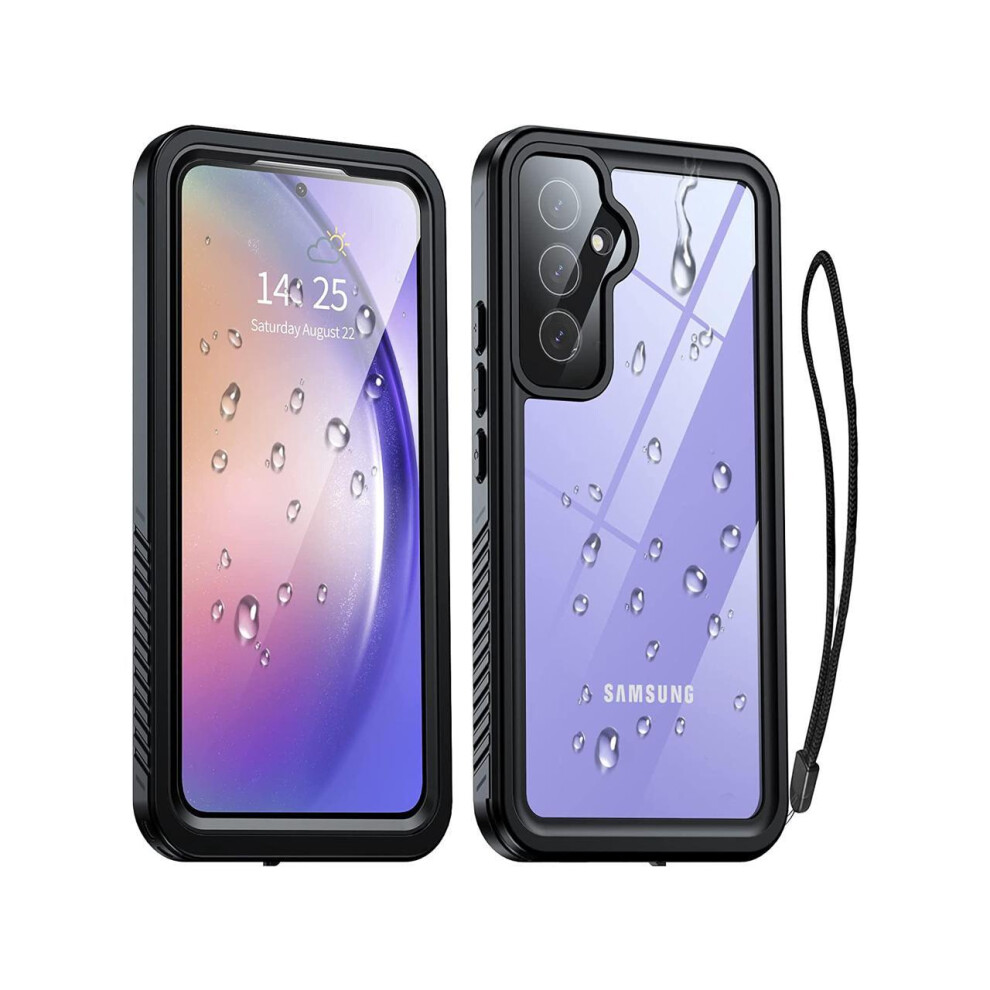 For Samsung Galaxy A54 5G Case Waterproof, [Ip68 Underwater][Built-In Screen & Lens Protector][Dustproof][Real 360] Shockproof Protective Phone Case 609808286724