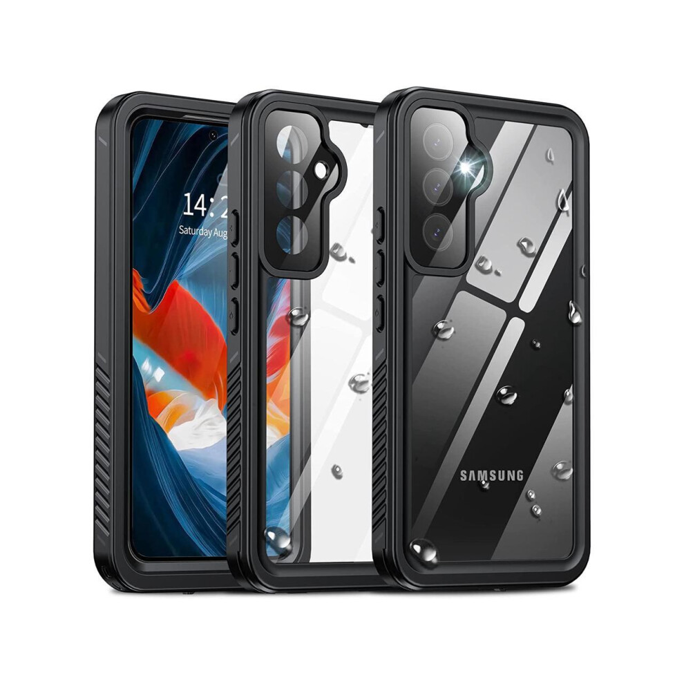 For Samsung Galaxy A54 5G Case Waterproof, Samsung A54 5G Case With Built-In Lens &Screen Protector [Real 360][Ip68 Underwater] [ Shockproof] Phone C 609808286731