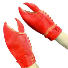 Passamontagna aragosta, guanti, zampe di granchio, abbigliamento, cosplay, emulsione, accessori per
