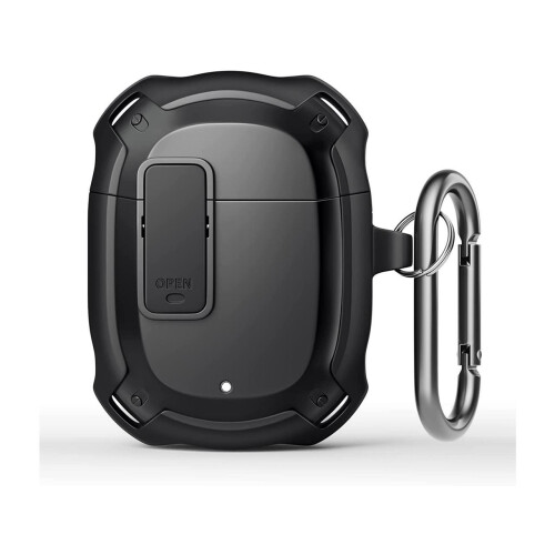 Compatible with Google Pixel Buds 2 Case Cover [Front LED Visible] Shockproof Protective Case with Keychain Secure Lock Design Hard PC Case Cover for 1