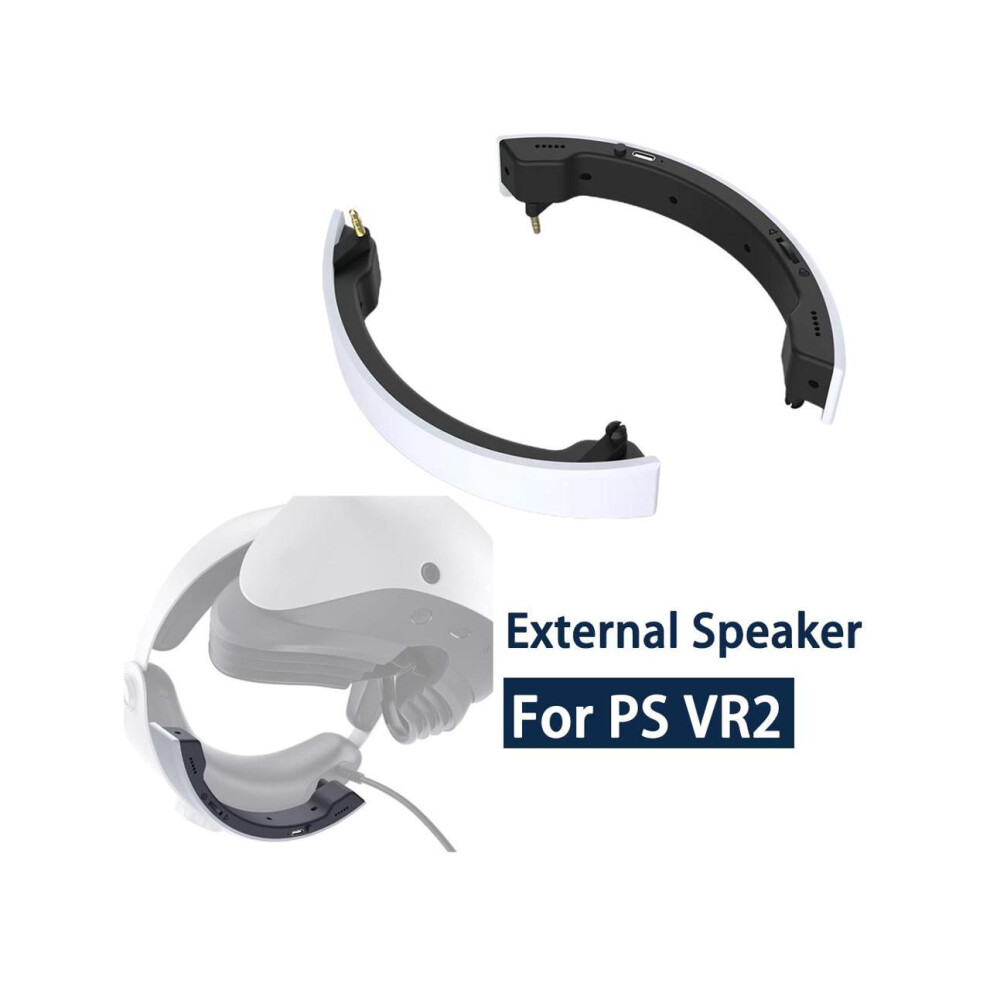 External Audio Amplifier For Psvr2 Headset External 3.5Mm Wireless Speaker For Playstation Vr2 Accessories 609808288810