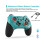Switch Controller, Wireless Pro Controller Compatible for Nintendo Switch Bluetooth Switch Controller, PC Game Controller Supports Gyro Axis Turbo and 6