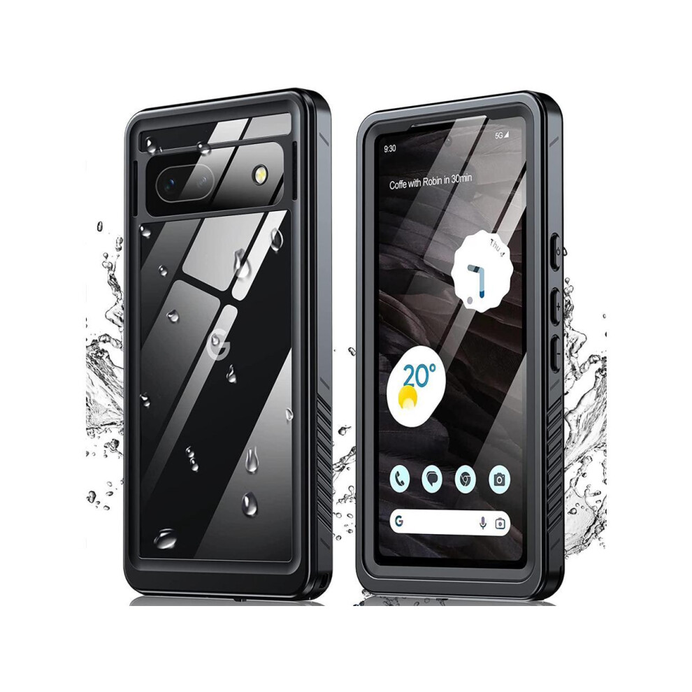 For Google Pixel 7A 5G Case, Ip68 Waterproof With Built-In Screen Protector, Sealed Shockproof Dustproof Snowproof Clear Case For Pixel 7A 6.1 Inch 609808289008