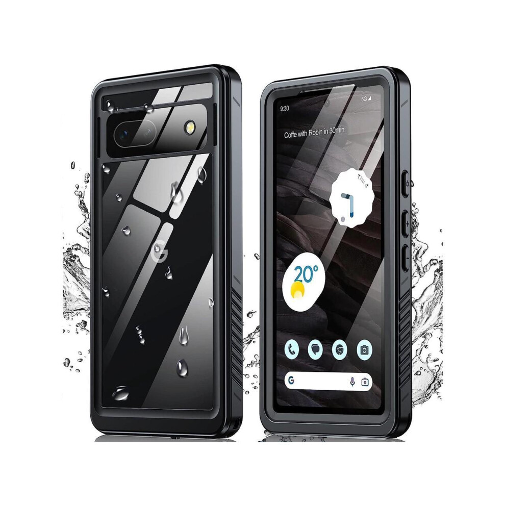 For Google Pixel 7A Case, Pixel 7A 5G Case Ip68 Waterproof With Built-In Screen Protector, Sealed Shockproof Dustproof Snowproof Clear Case For Pixe 609808289480