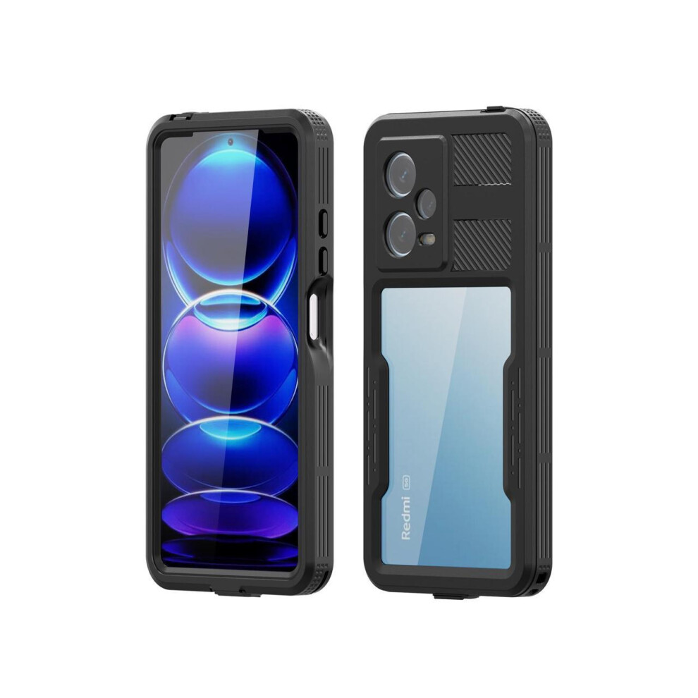 Waterproof Case For Xiaomi Redmi Note 12 Pro 5G/Poco X5 Pro 5G, Ip68 Waterproof 360 Degree Protection Protective Case Shockproof Cover With Built-In 609808288575