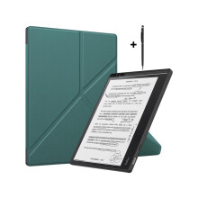Slim Case for Kobo Elipsa 2E 10.3 inch 2023 - Premium Leather Case Protective Smart Folio Shell Cover with Pen Holder, Auto Wake/Sleep, Multi-Viewing