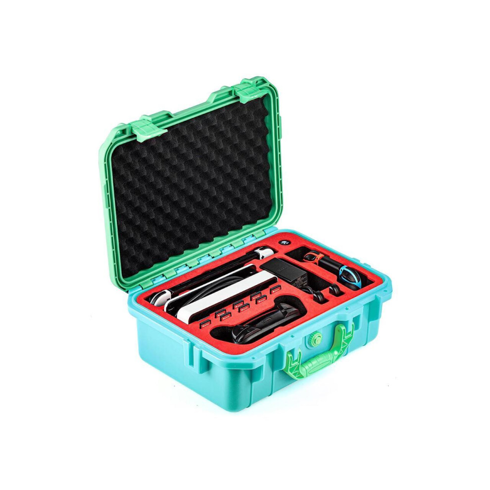 Carrying Case For Nintendo Switch Travel Case ,Professional Deluxe Waterproof Case Soft Lining Hard Case For Nintendo Switch Oled Model Console Pro Co 609808290455