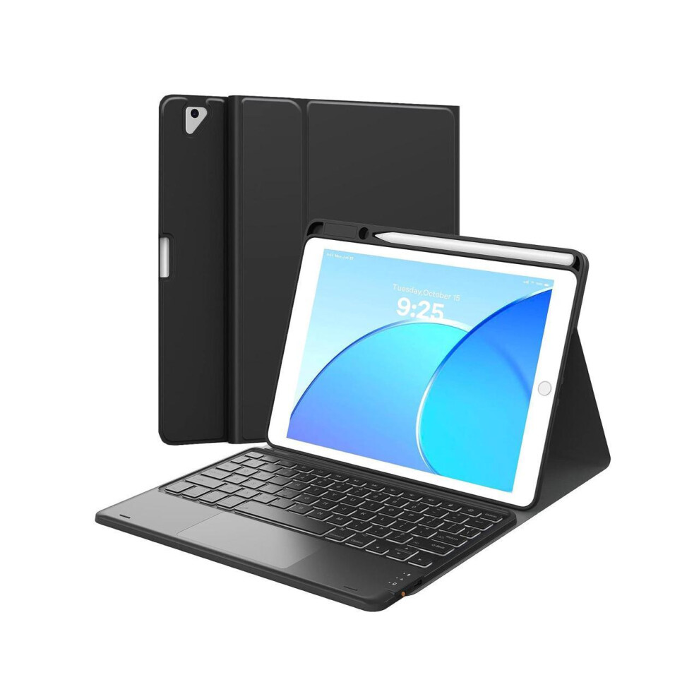 Touchpad Keyboard Case For Ipad 10Th Generation 10.9 Inch 2022 A2696 A2757 A2777 Smart Stand Cover With Detachable Wireless Magnetic Keyboard, Pencil 609808292923