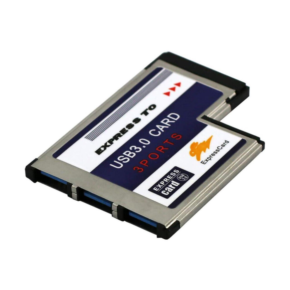 3 Ports Hidden Inside Usb 3.0 To Expresscard 54Mm Usb3.0 Adapter Converter For Express Card Laptop Notebook Pc 609808293364