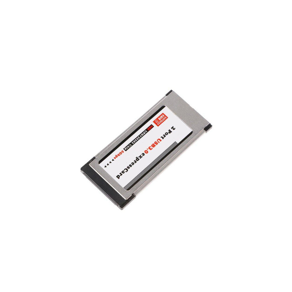 Pci Express To Usb 3.0 Dual 2 Ports Pci-E Express Card Adapter For Nec 34Mm Slot Expresscard Converter 5Gbps Pcmcia Laptop Pc 609808293371