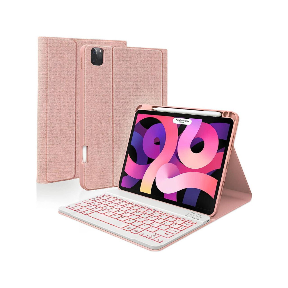 Keyboard Case For Ipad Air 5Th/4Th Gen 10.9 Inch 2022/2020, Ipad Pro 11 Inch 4Th 3Rd 2Nd 1St Gen 2022/2021/2020/2018, Detachable Wireless Backlit Magn 609808293845