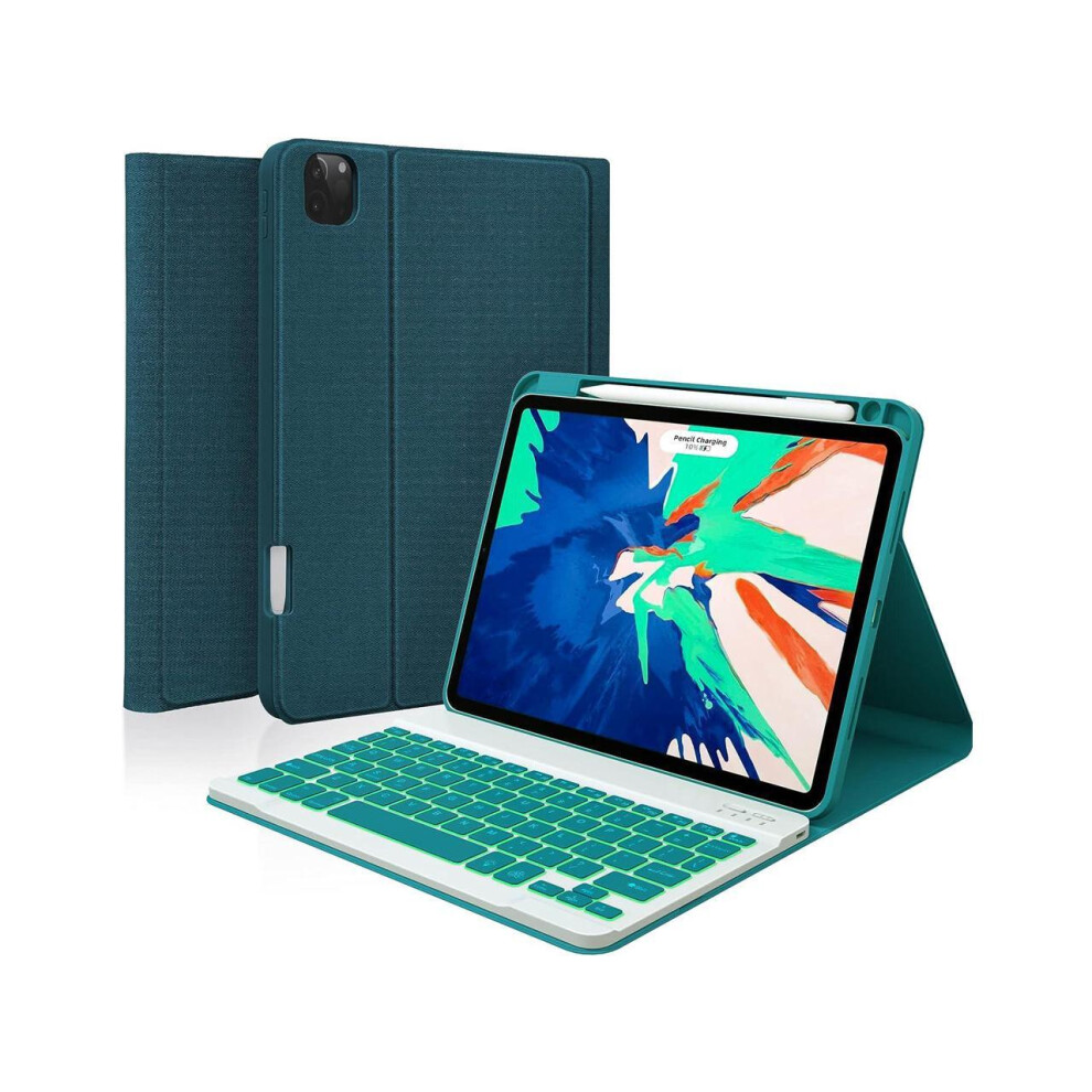 Keyboard Case For Ipad Air 5Th/4Th Gen 10.9 Inch 2022/2020, Ipad Pro 11 Inch 4Th 3Rd 2Nd 1St Gen 2022/2021/2020/2018, Detachable Wireless Backlit Magn 609808293838