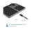 Bluetooth Number Pad, Aluminum Rechargeable Wireless Numeric Keypad Slim 34-Keys External Numpad Keyboard Data Entry Compatible for Macbook, MacBook A 4