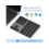 Bluetooth Number Pad, Aluminum Rechargeable Wireless Numeric Keypad Slim 34-Keys External Numpad Keyboard Data Entry Compatible for Macbook, MacBook A 3