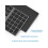 Bluetooth Number Pad, Aluminum Rechargeable Wireless Numeric Keypad Slim 34-Keys External Numpad Keyboard Data Entry Compatible for Macbook, MacBook A 6