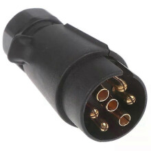 12V 7-polige ronde standaard Europese autostekkerconnector 7-pins stekkerdozen Aanhangwagens