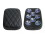 Universal Νέα Μοτοσικλέτα Μαύρη Βεντούζα Πίσω Pillion Pad Seat γ 1